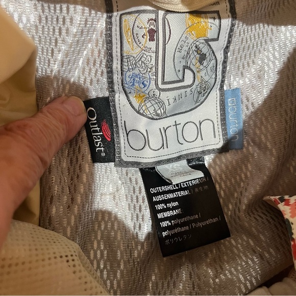 Burton Henna Houndstooth Ski/Snowboard Pants Coral & Gray Sz XS - Picture 12 of 14